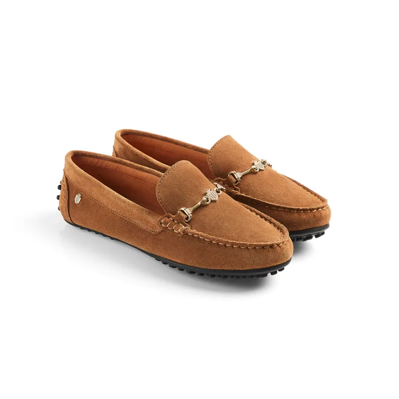Fairfax and Favor Trinity Loafer Tan Suede-6