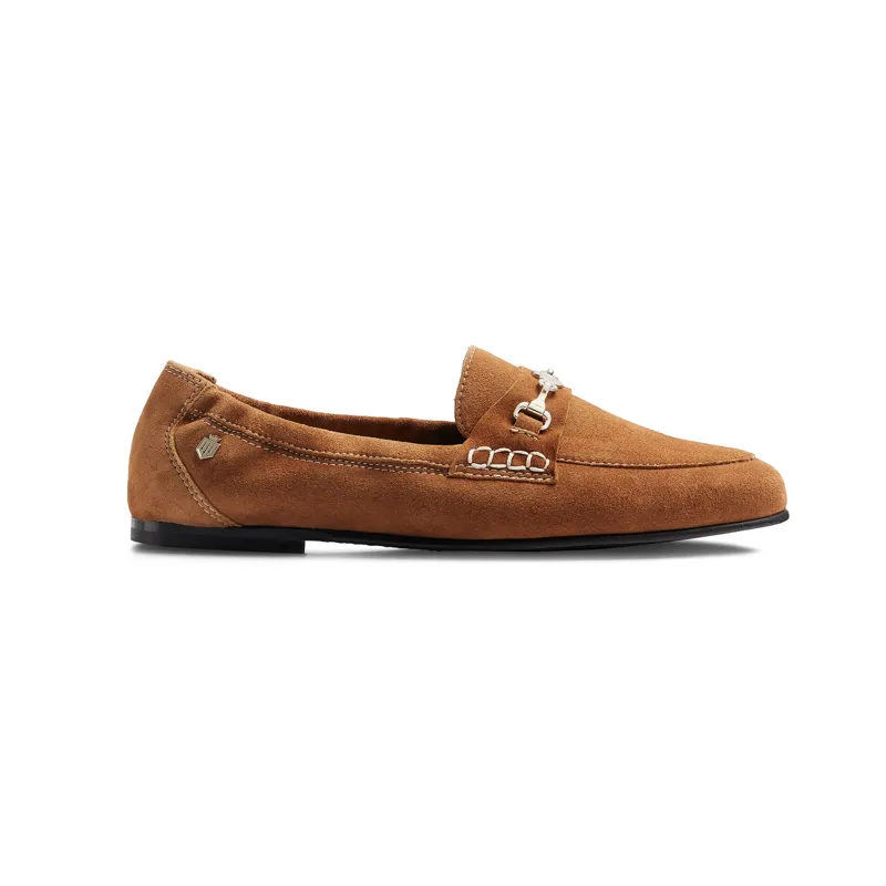 Fairfax and Favor Newmarket Loafer Tan Suede-2