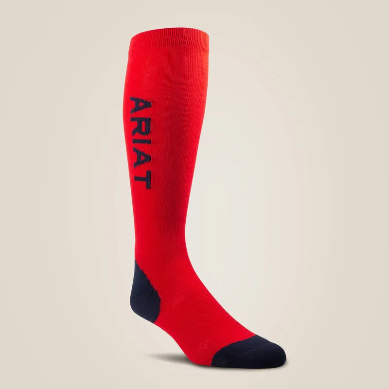 Ariat Tek performance socks Red-2