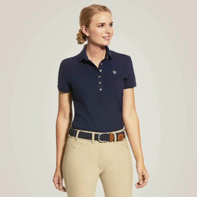 Ariat Prix 2.0 Polo Shirt Navy-1