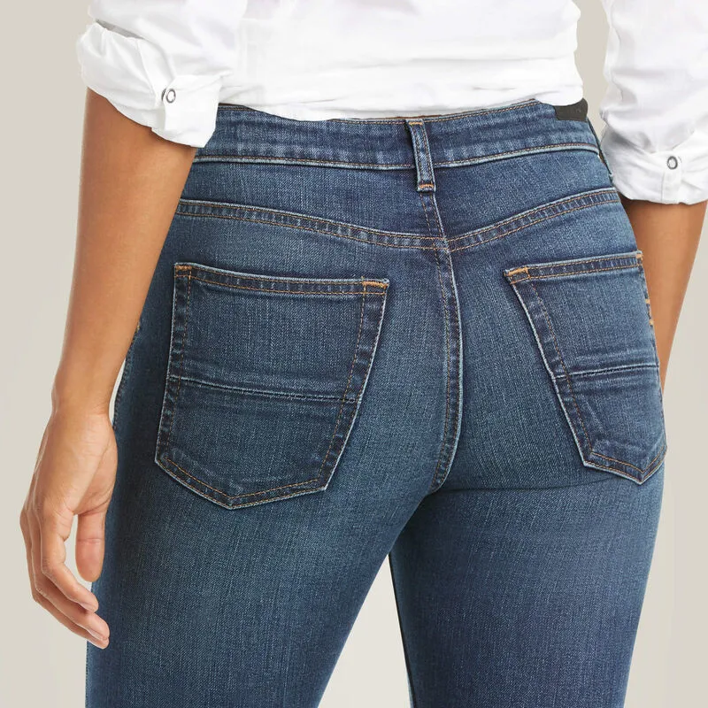 Ariat Premium High Rise Skinny Jeans Ocean Blue-4