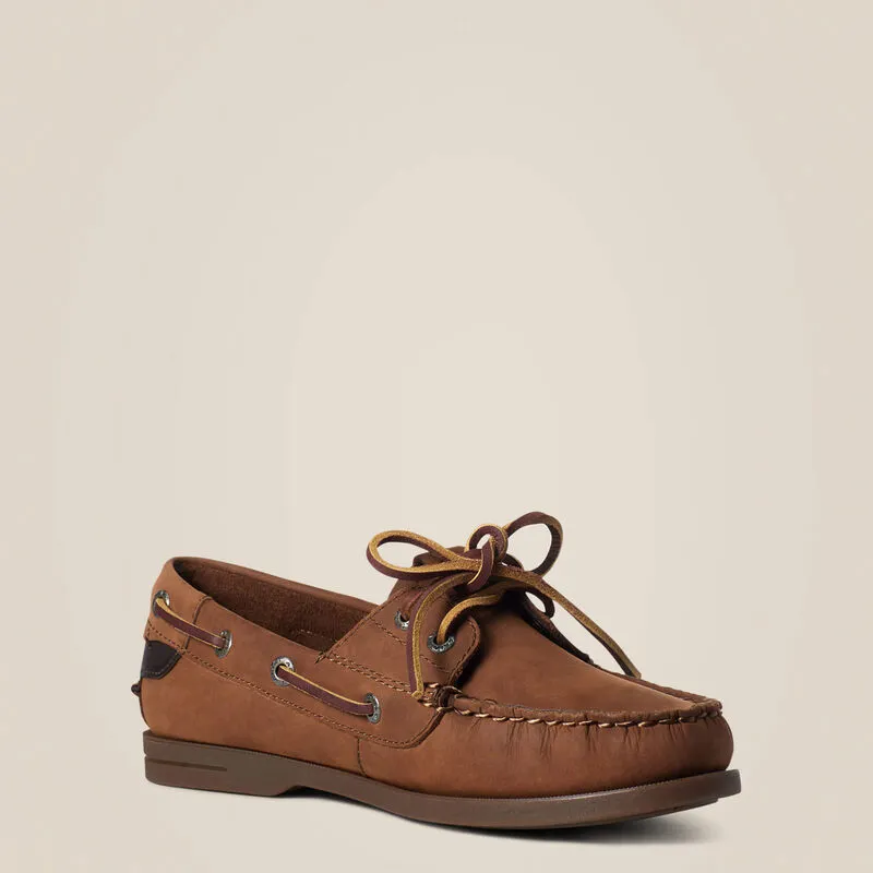 Ariat Antigua Boat Shoe Walnut-4