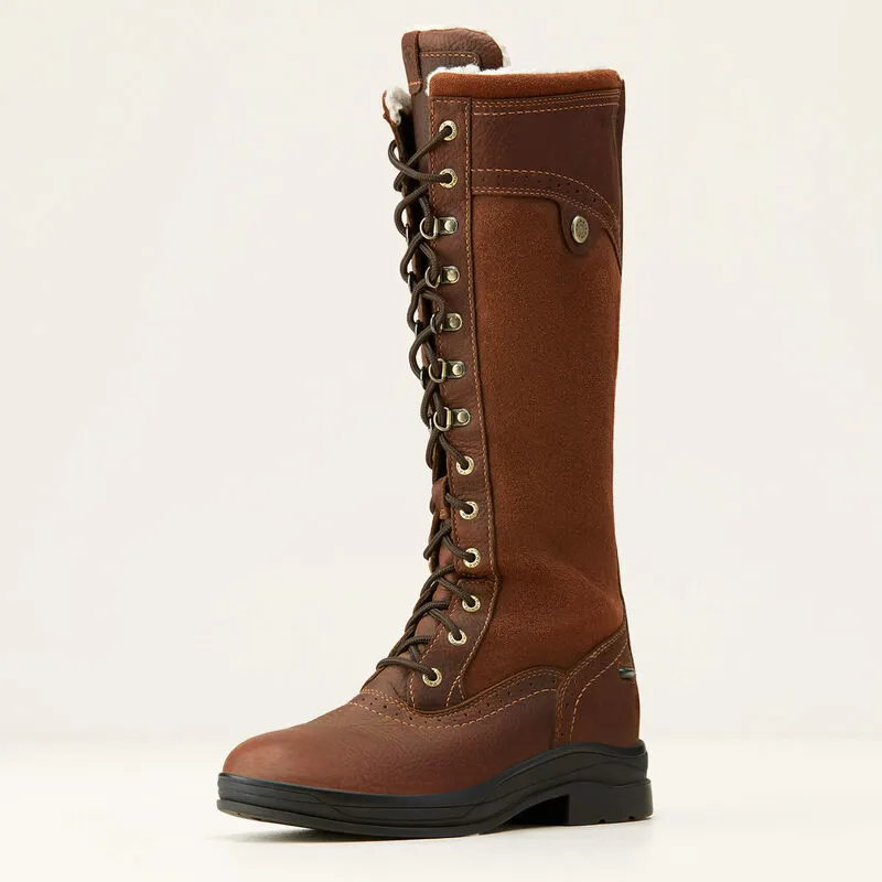 Ariat Wythburn Tall Waterproof Boot Dark Brown-1