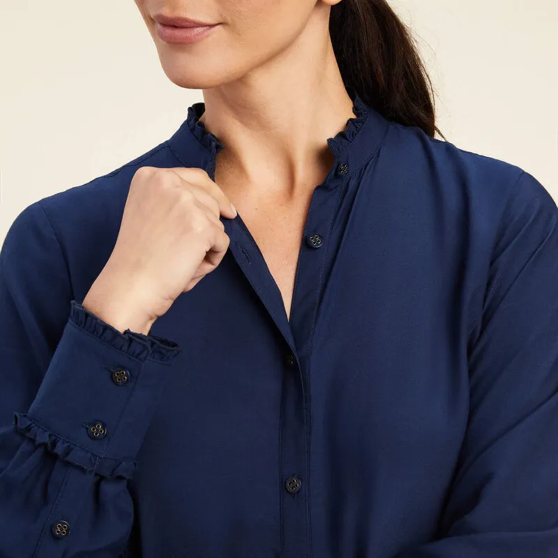 Ariat Clarion Blouse Navy-1