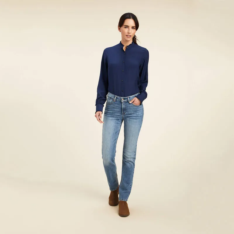Ariat Clarion Blouse Navy-2