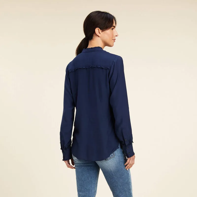 Ariat Clarion Blouse Navy-3