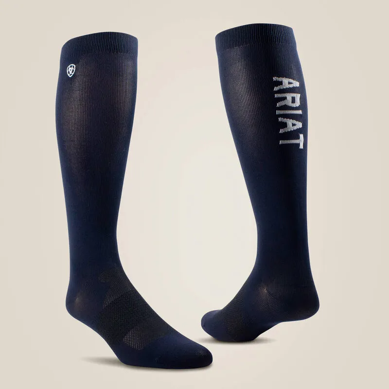 AriatTEK Essential Performance Socks Navy-1