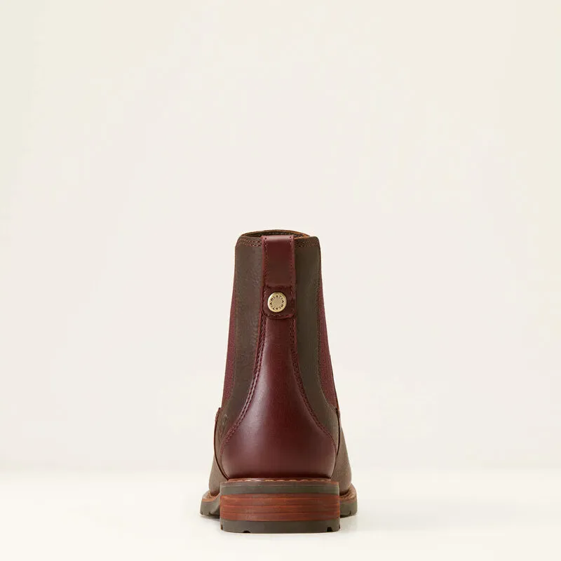 Ariat Wexford Ladies Waterproof Chelsea Boot Dark Brown-2