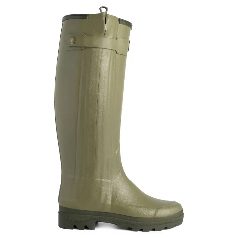 Le Chameau Ladies Chasseur Neoprene Lined Boots Vert Vierzon-2
