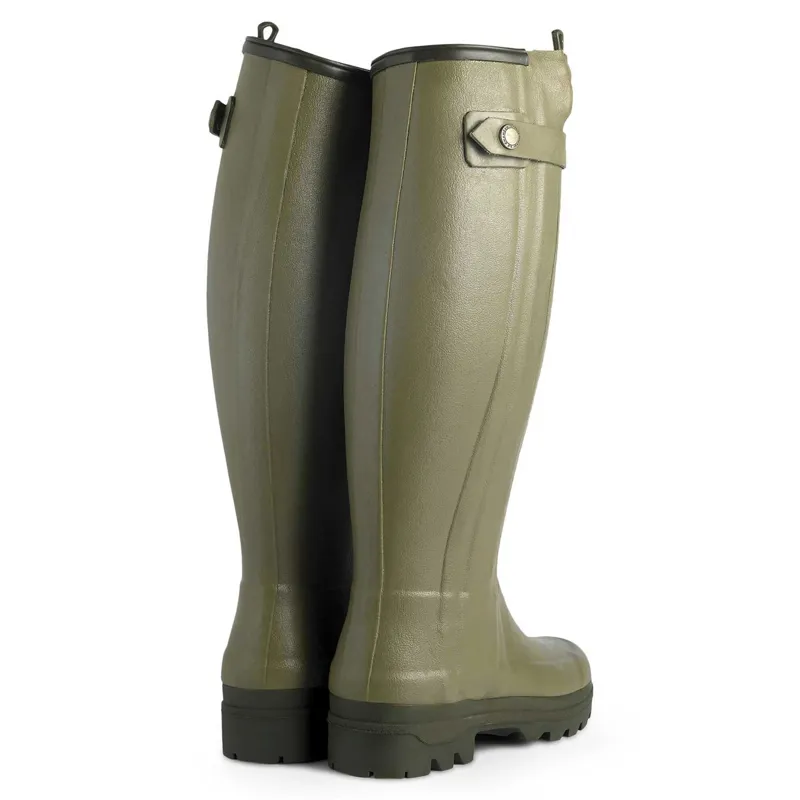 Le Chameau Ladies Chasseur Neoprene Lined Boots Vert Vierzon-1