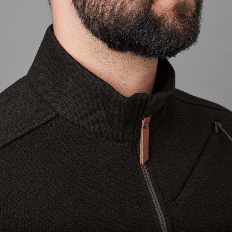 Harkila Metso Half Zip Jumper Shadow Brown-1