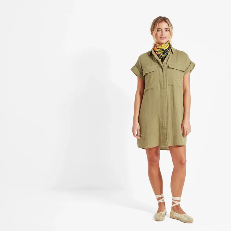 Schoffel Olive Dress Light Khaki Green-3
