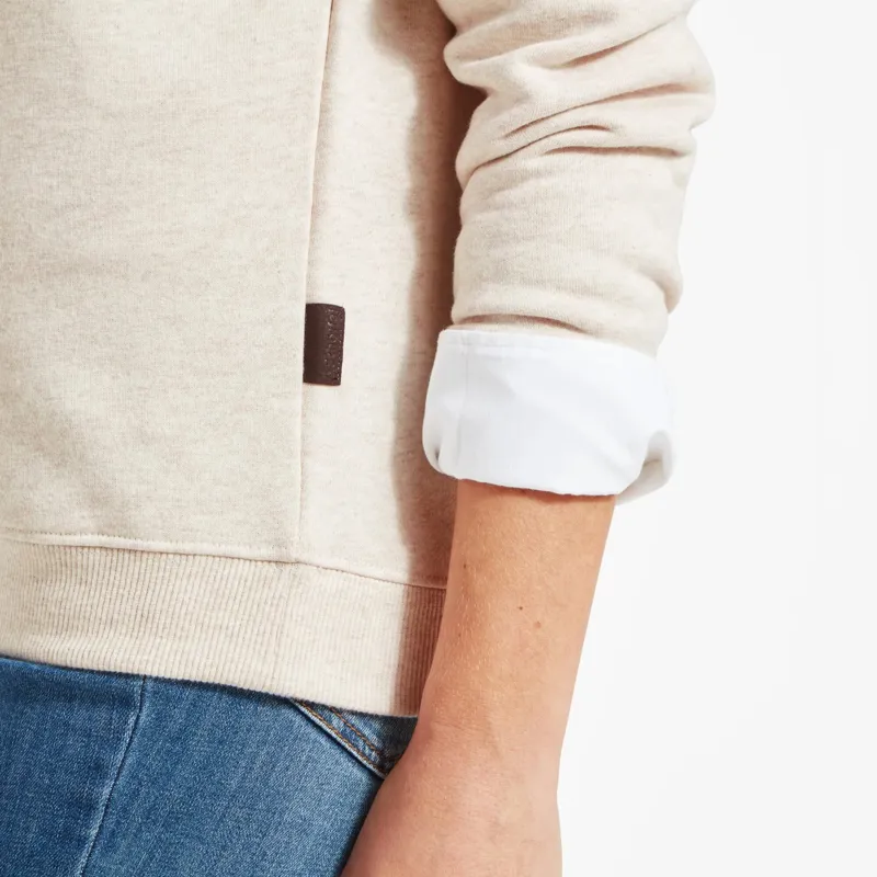 Schoffel St Issey Sweatshirt Oat Marl-6