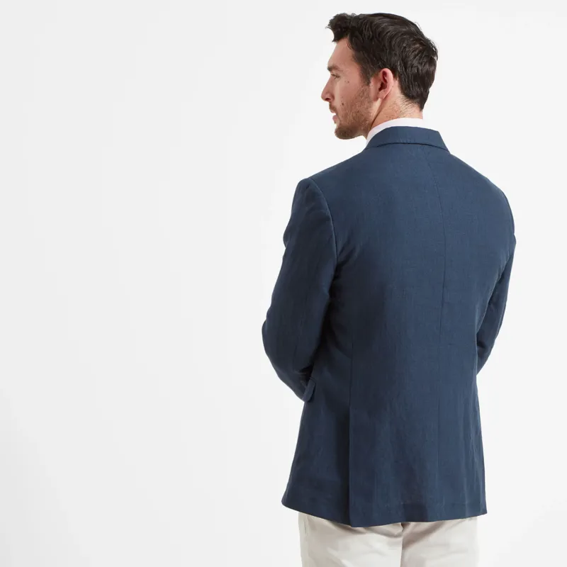 Schoffel Cowes Linen Jacket Blue-4