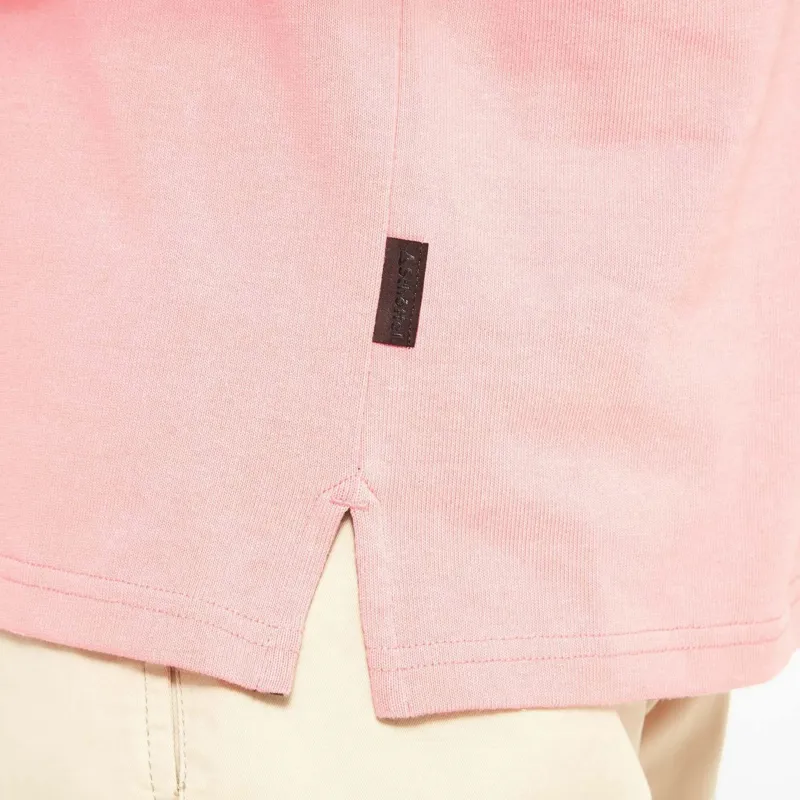 Schoffel Exeter Unisex Quarter Zip Jumper Flamingo-6