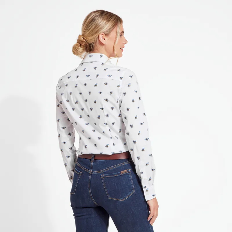 Schoffel Norfolk Shirt Bee Print-3