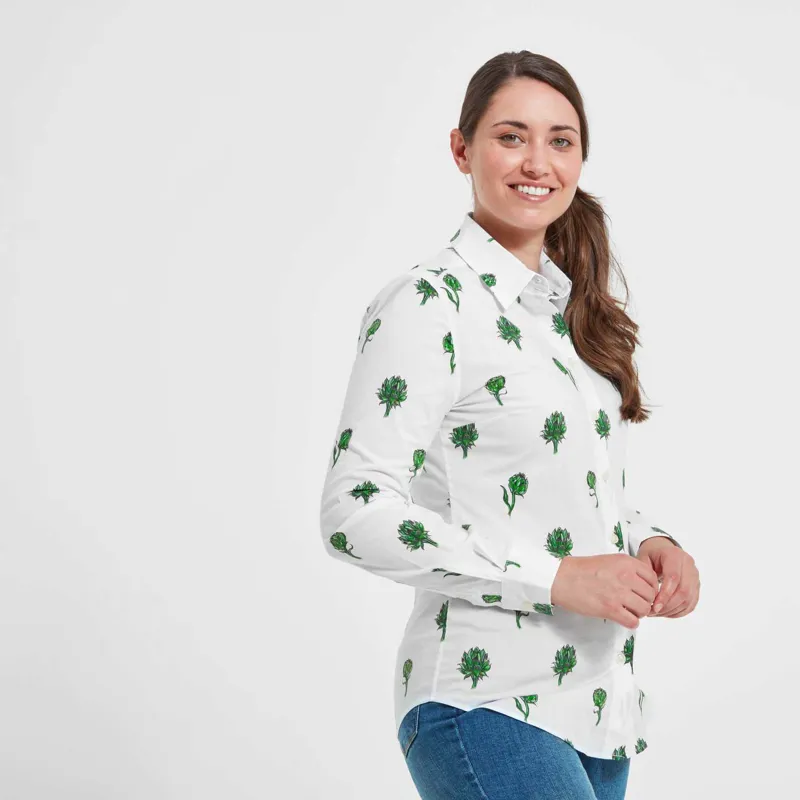 Schoffel Norfolk Shirt Artichoke Print-1