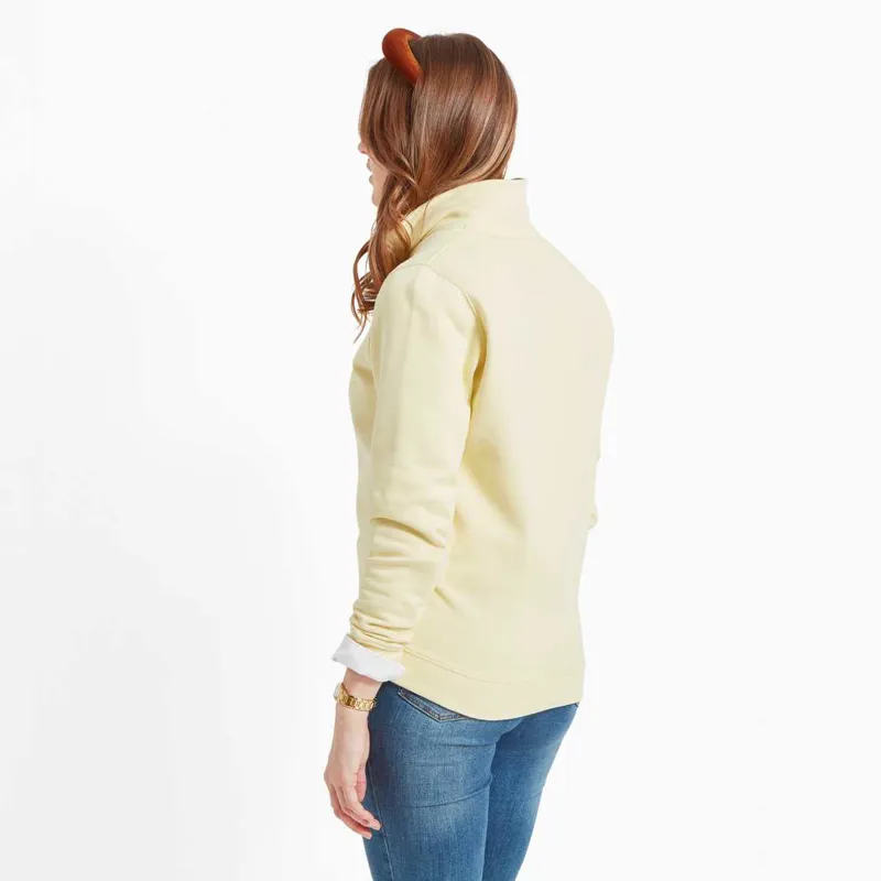 Schoffel Sennen Cove Sweatshirt Pale Lemon-3