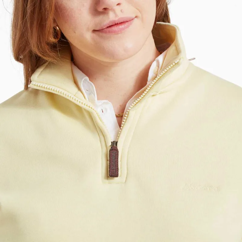 Schoffel Sennen Cove Sweatshirt Pale Lemon-4