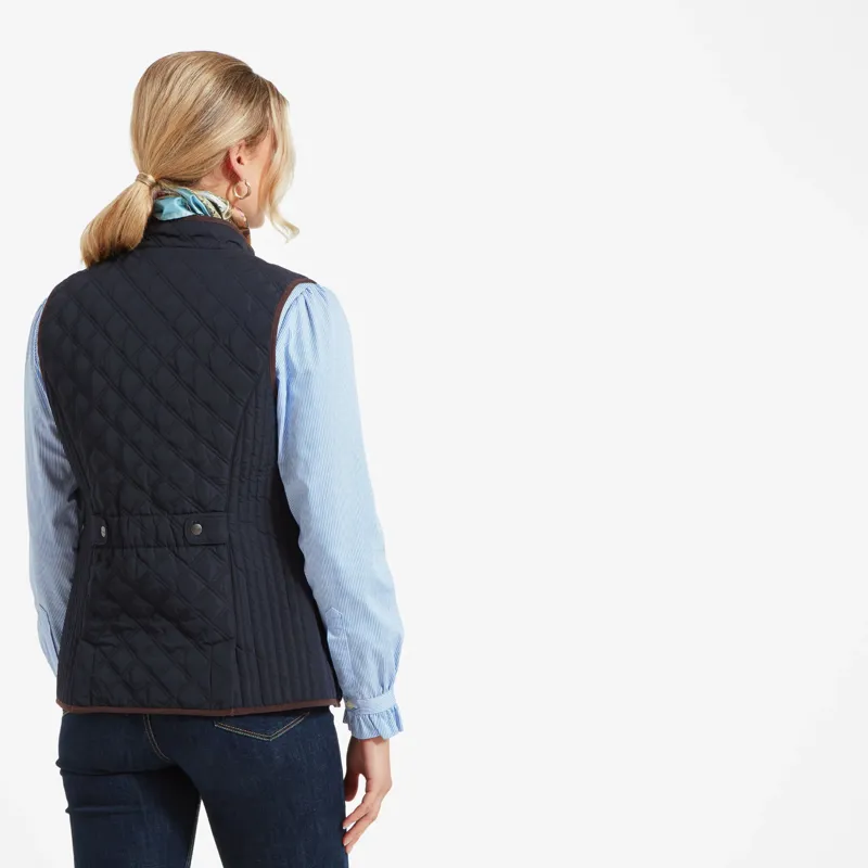 Schoffel Ladies Quilt Gilet Midnight -2