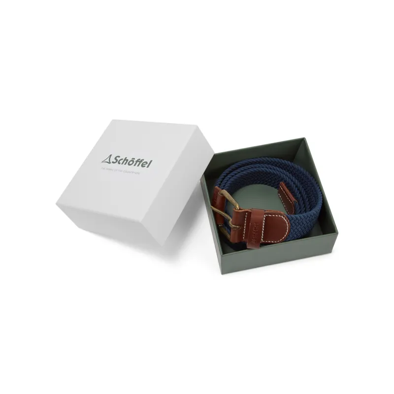 Schoffel Matlock Belt Slate Blue-1