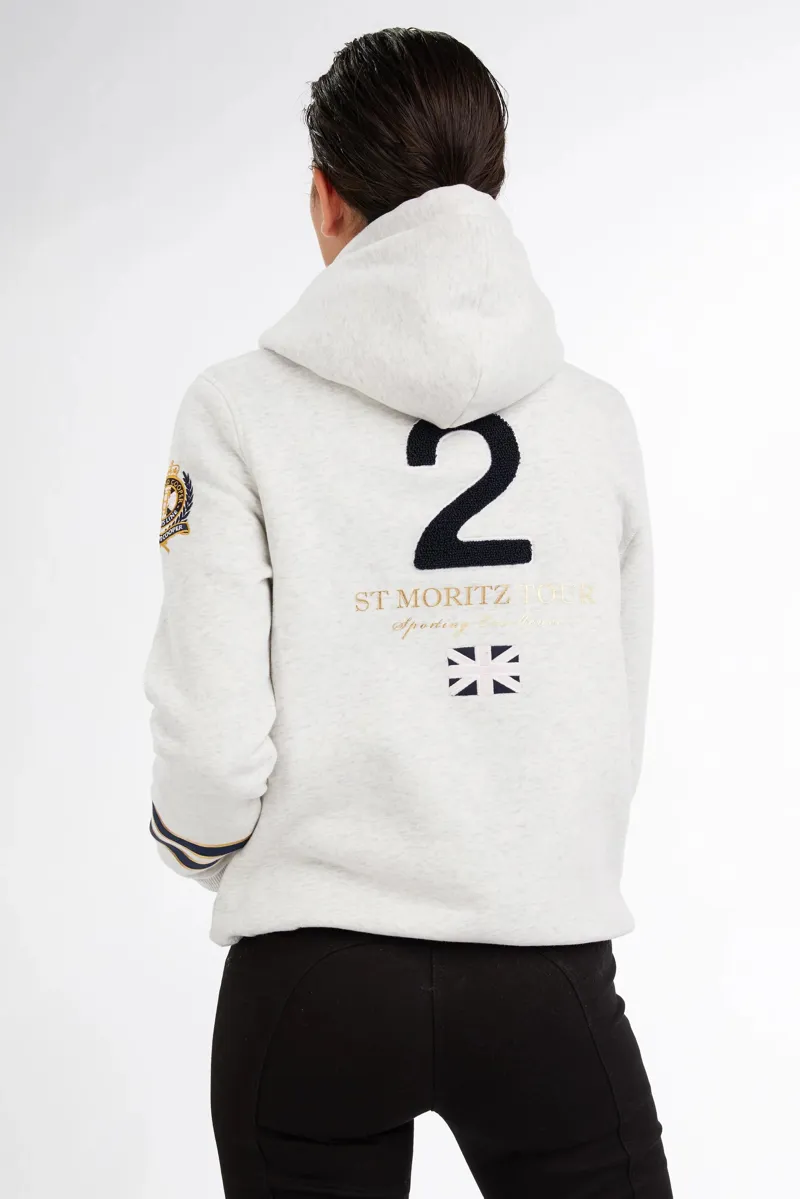 Holland Cooper Heritage Hoodie Ice Grey-3