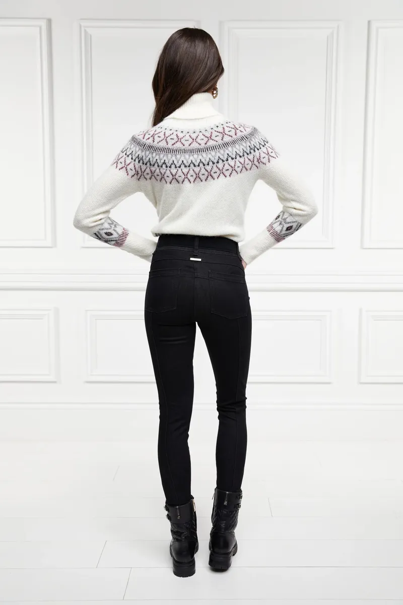 Holland Cooper Thermal Jodhpur Jeans Black-3