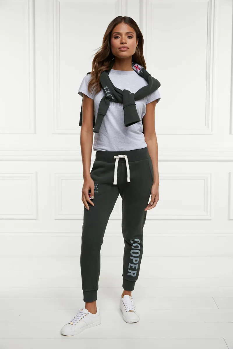 Holland Cooper Sporting Goods Joggers Racing Green-3