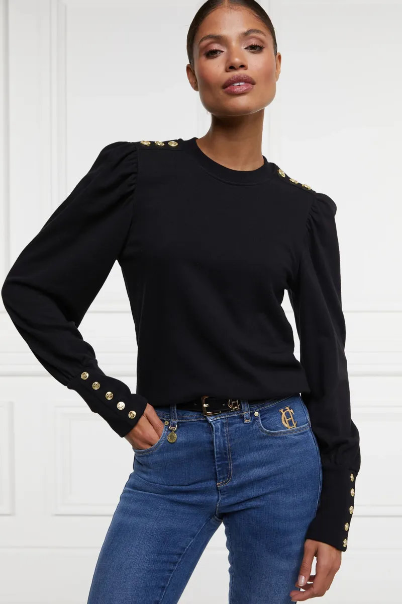 Holland Cooper Kelso Crew Black-1