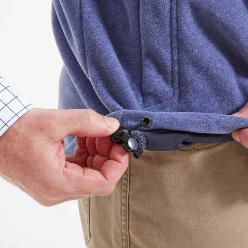 Schoffel Oakham Fleece Gilet Stone Blue-6