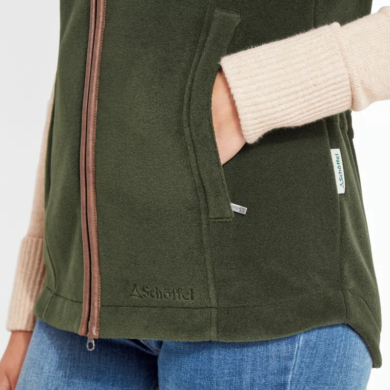 Schoffel Lyndon II Fleece Gilet Forest-4