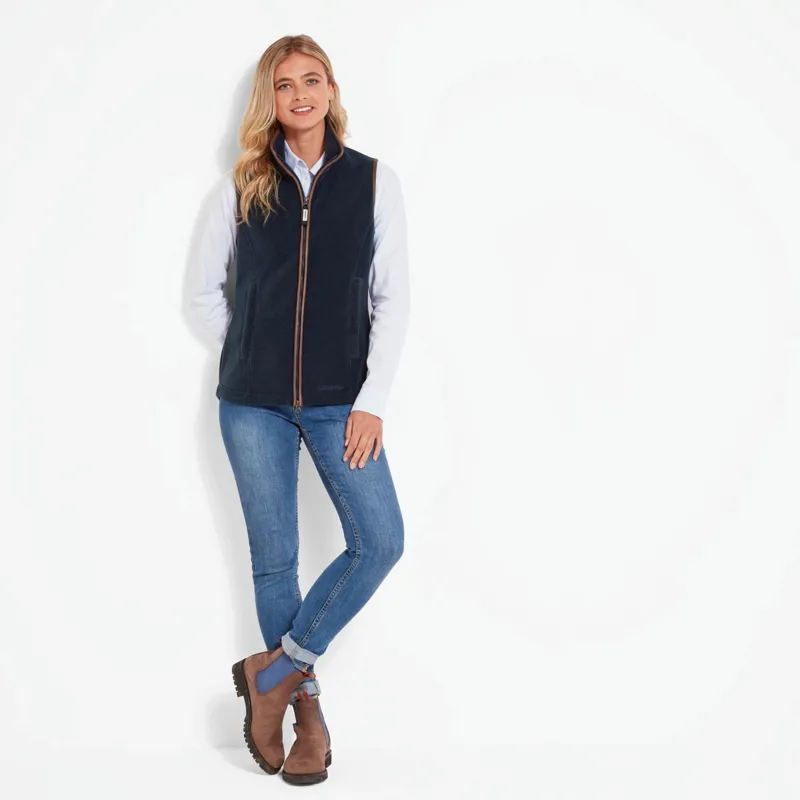 Schoffel Lyndon II Fleece Gilet Petrol Blue-5