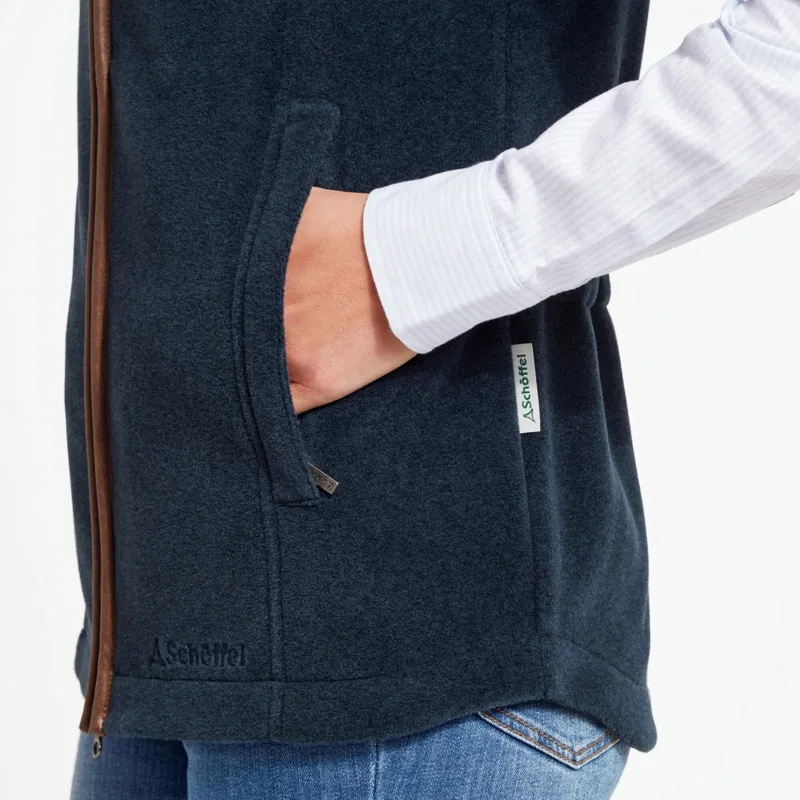 Schoffel Lyndon II Fleece Gilet Petrol Blue-4