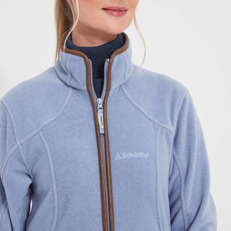 Schoffel Burley Fleece Jacket Powder Blue-6