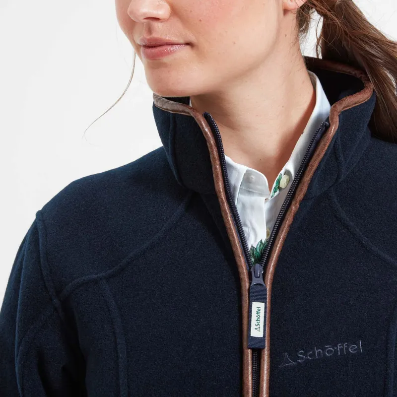 Schoffel Burley Fleece Jacket Navy-3