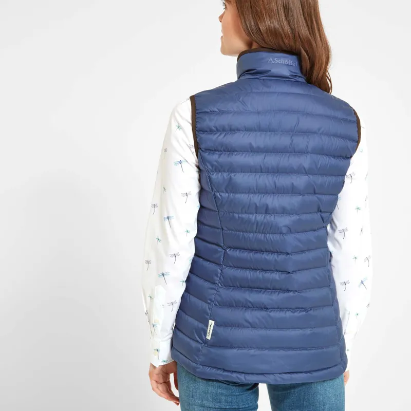 Schoffel Launde Down Jacket Stone Blue-4