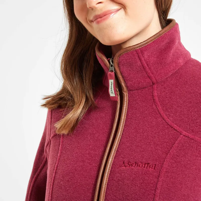 Schoffel Burley Fleece Jacket Mulberry-4