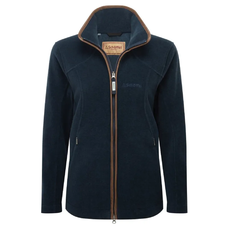 Schoffel Burley Fleece Jacket Petrol Blue-2