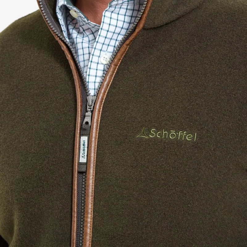 Schoffel Cottesmore Fleece Jacket Dark Olive-5