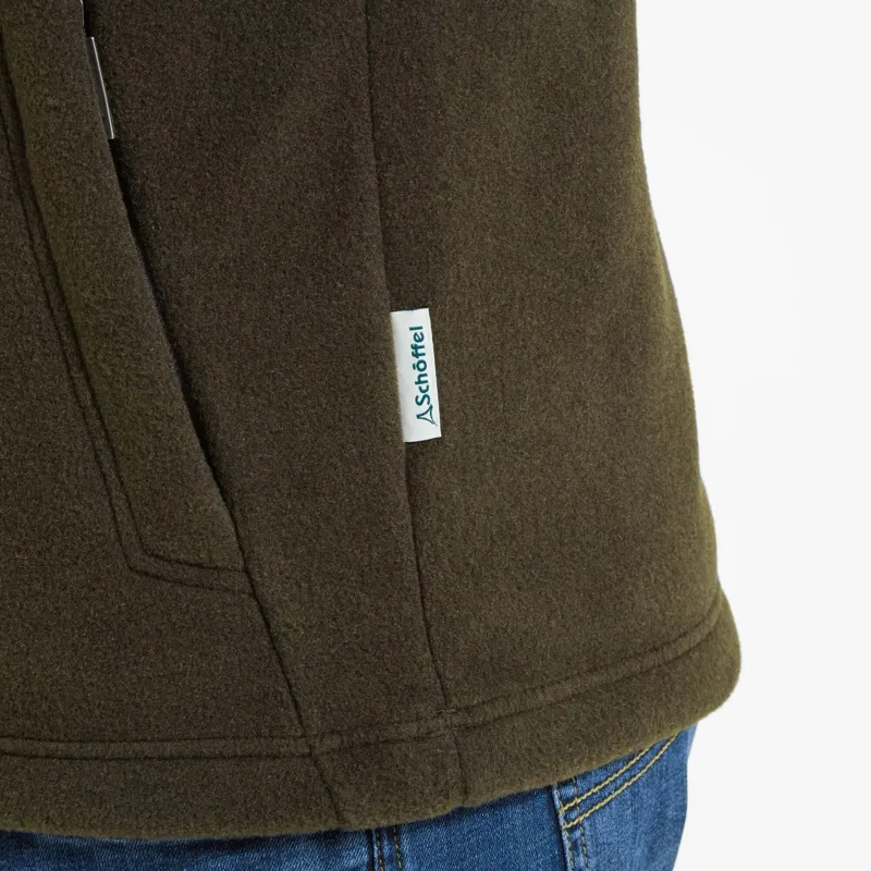Schoffel Cottesmore Fleece Jacket Dark Olive-6