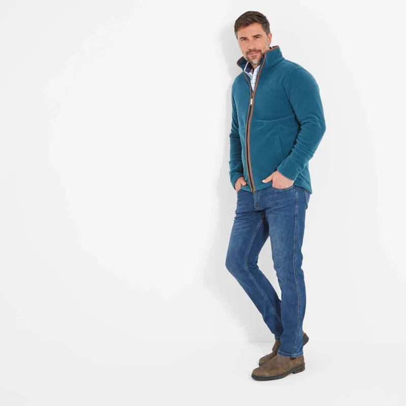 Schoffel Cottesmore Fleece Jacket Dark Teal-4