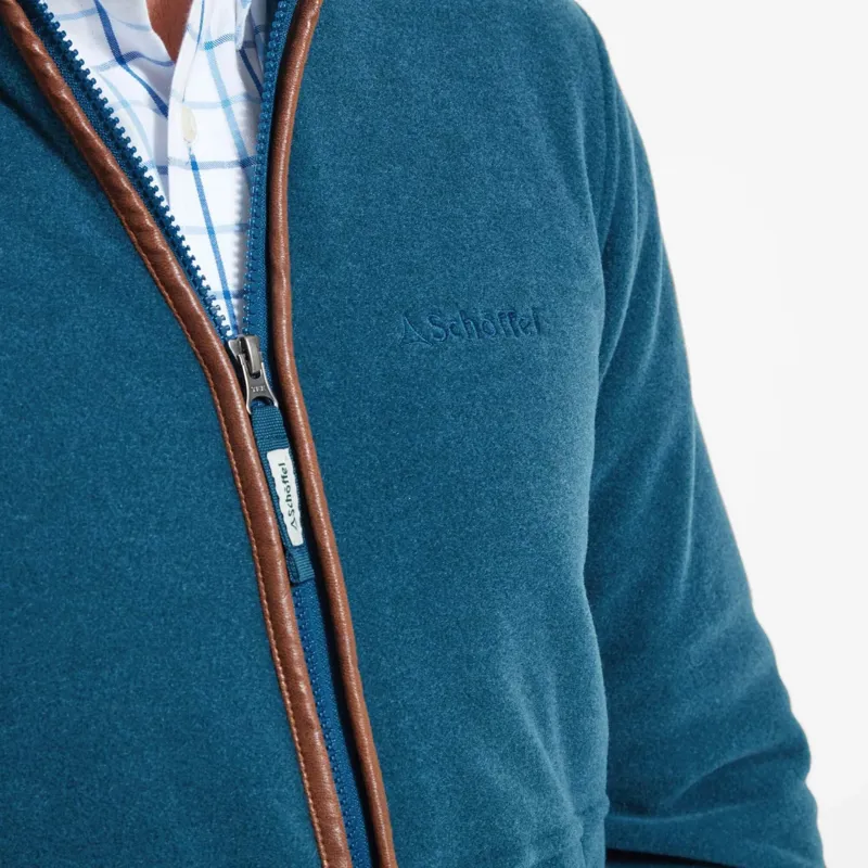 Schoffel Cottesmore Fleece Jacket Dark Teal-5