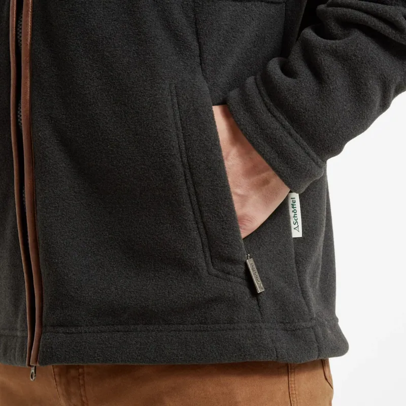 Schoffel Cottesmore Fleece Jacket Gunmetal-3