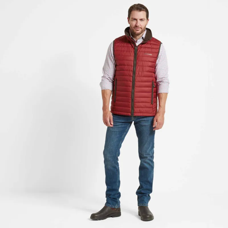 Schoffel Bowden Down Gilet Chilli-2