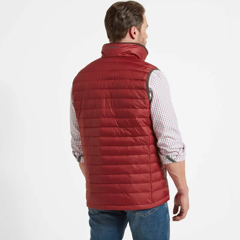 Schoffel Bowden Down Gilet Chilli-3
