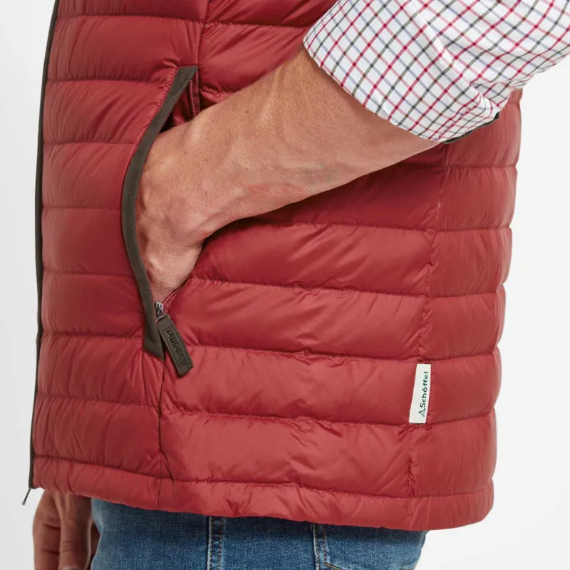 Schoffel Bowden Down Gilet Chilli-4