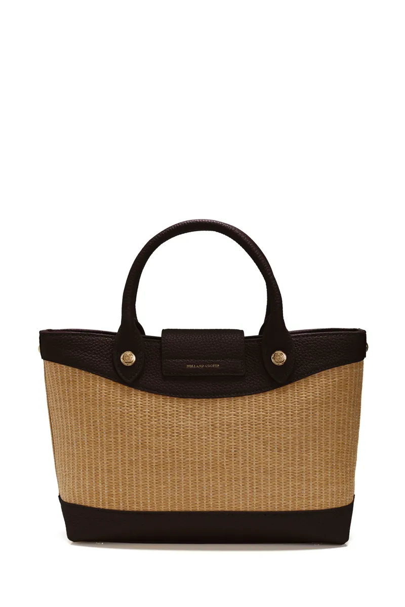 Holland Cooper Valencia Mini Tote Chocolate-4