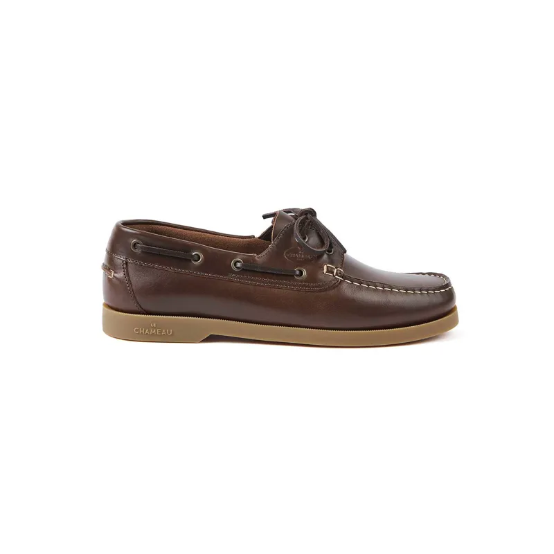 Le Chameau Galion Homme Deck Shoes Marron-1