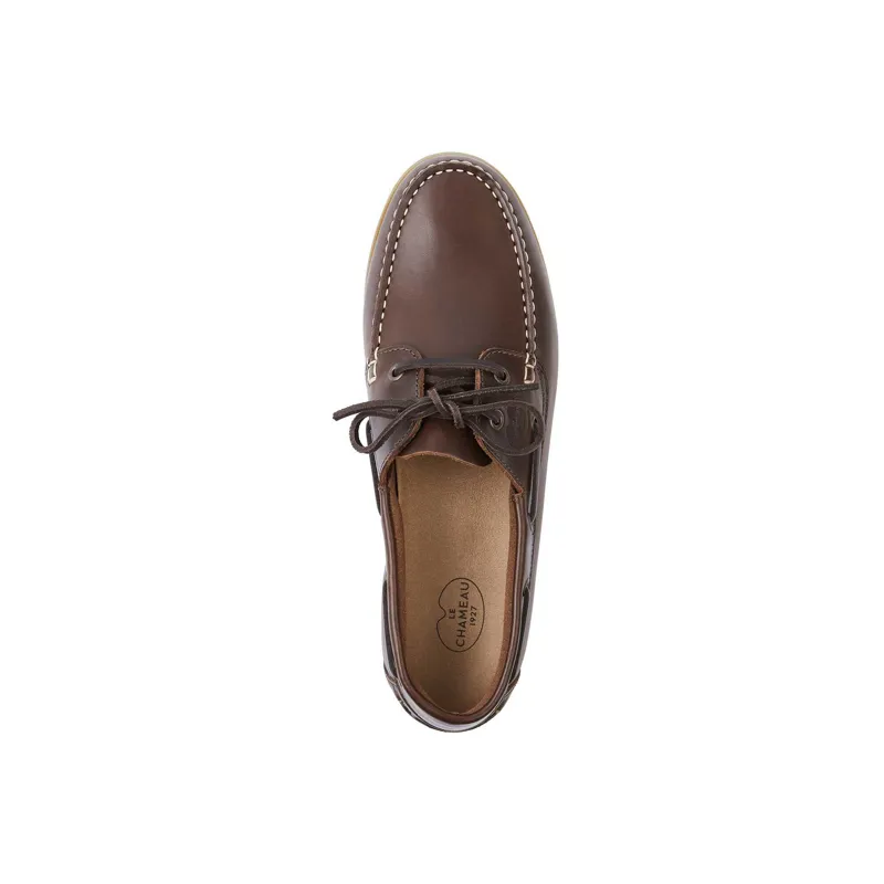 Le Chameau Galion Homme Deck Shoes Marron-4