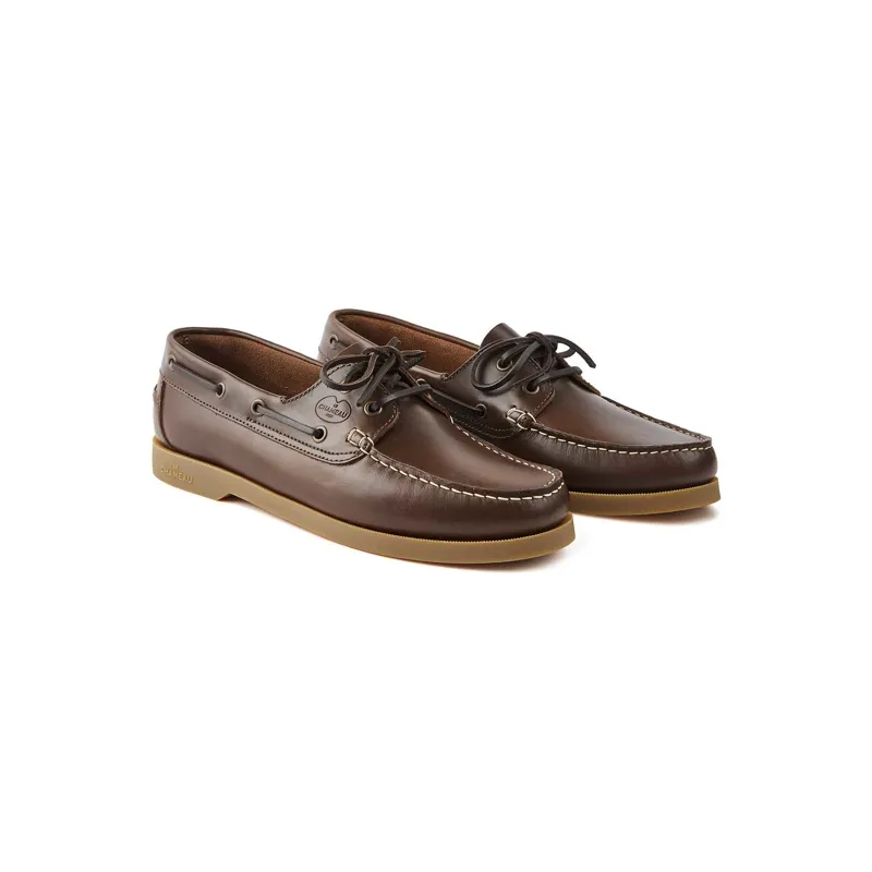 Le Chameau Galion Homme Deck Shoes Marron